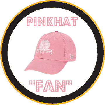 pink bruins hat